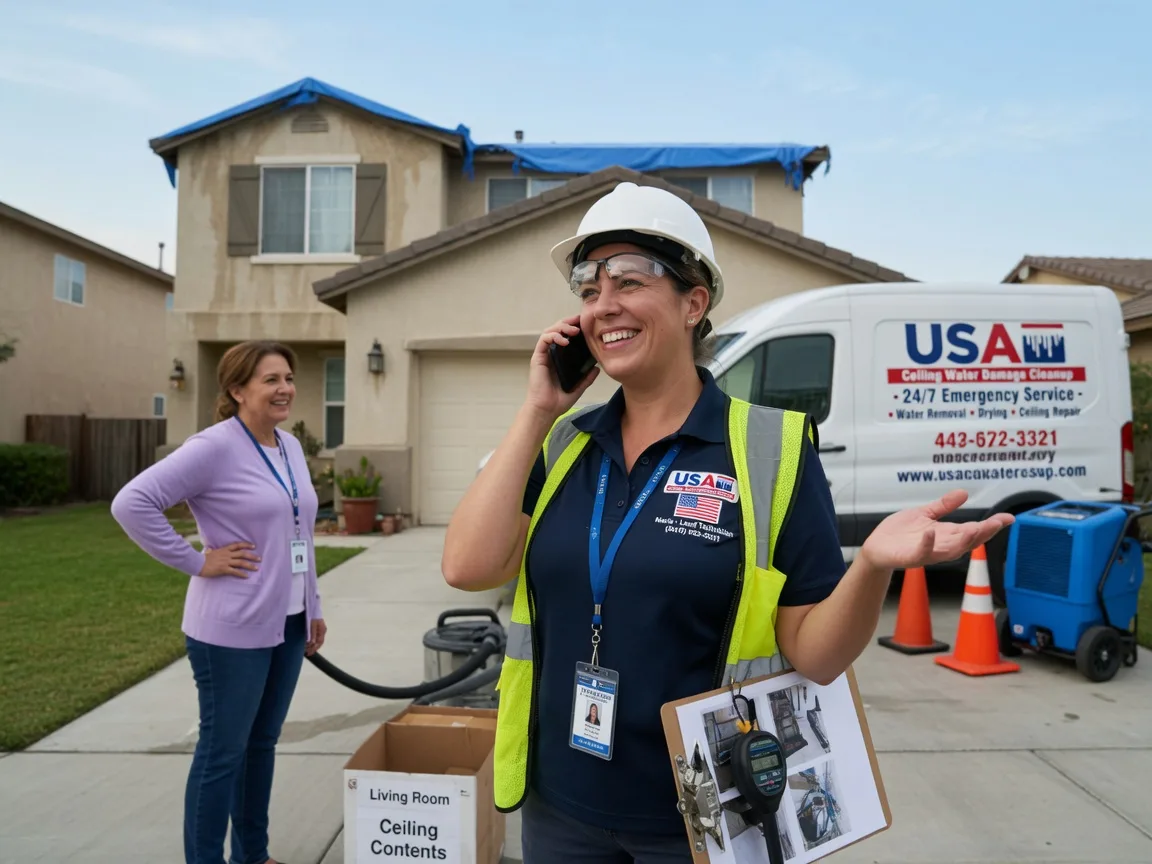 Ceiling Water Damage Restoration Grantsburg, WI FAQs