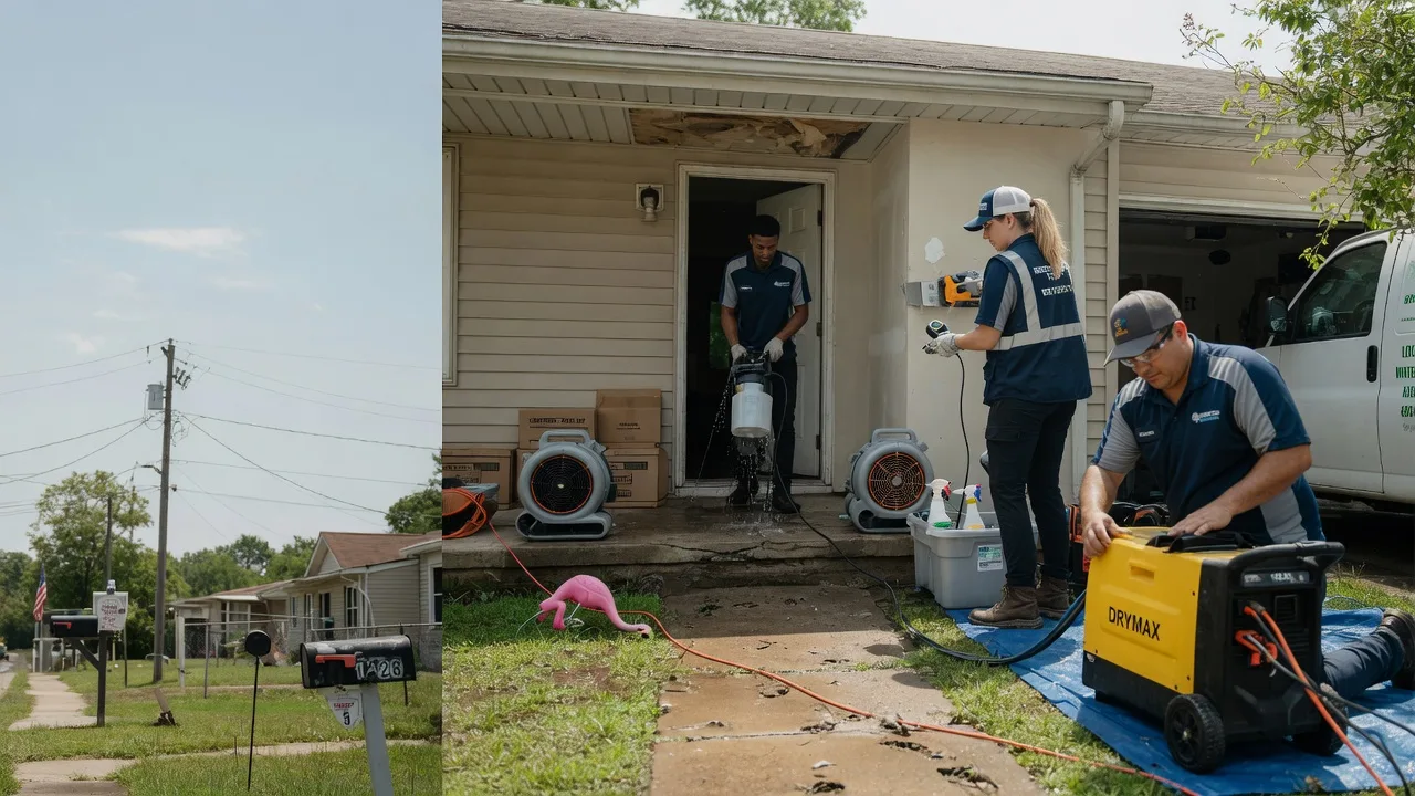 Storm Damage Water Removal in Grantsburg, WI near me